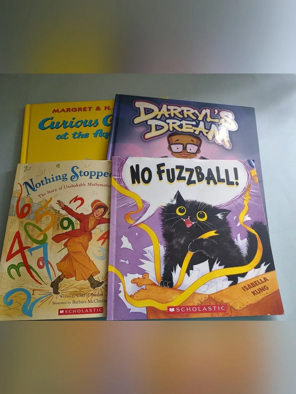 Bundle of  4  books For Kids  Paperback  Excellent Condition Variety